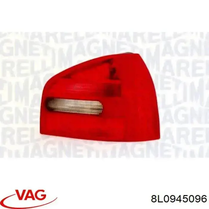 Do koszyka 8L0945096 VAG Lampa zespolona tylna prawa