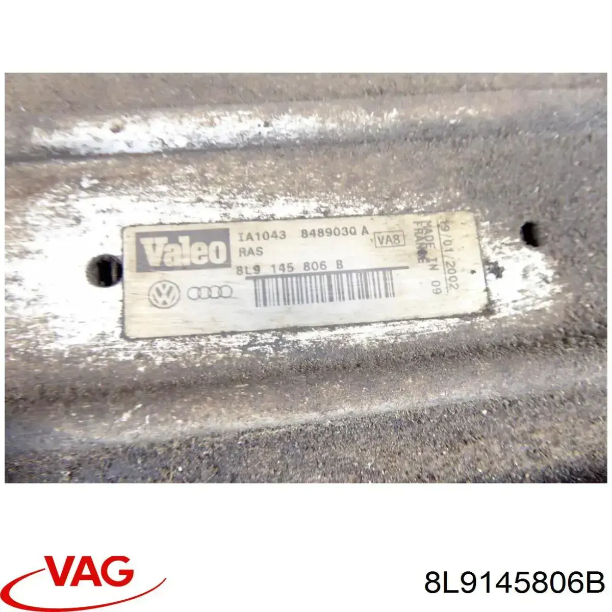 Chłodnica intercoolera VAG 8L9145806B cena, od 36,39 USD