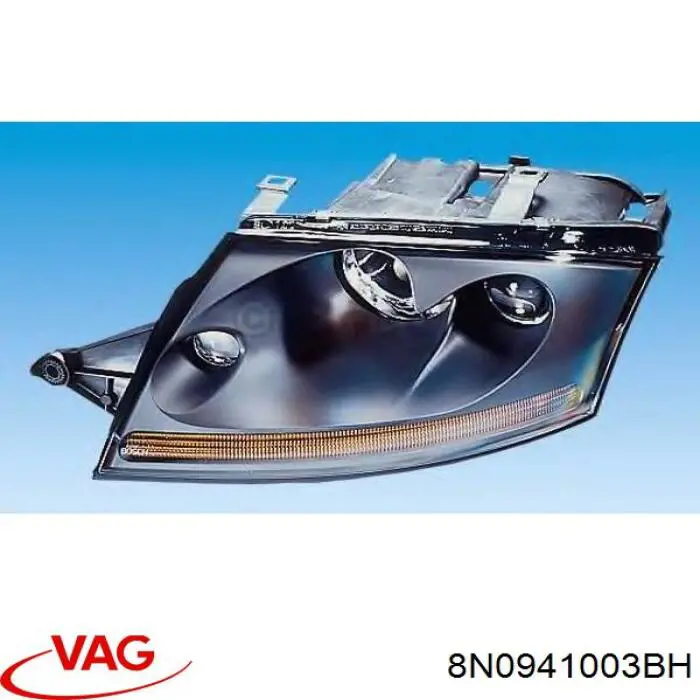 Reflektor lewy Audi TT coupe (8N3) (1998 - 2006) cena, od 162,40 USD