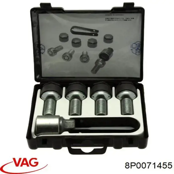 Śruba koła VAG 8P0071455 cena, od 160,22 USD