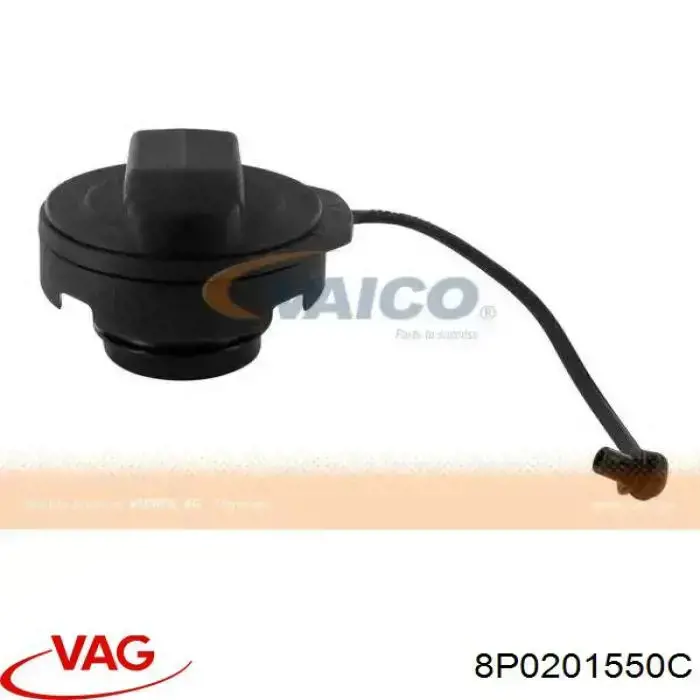 Korek wlewu paliwa VAG 8P0201550C cena, od 42,39 USD