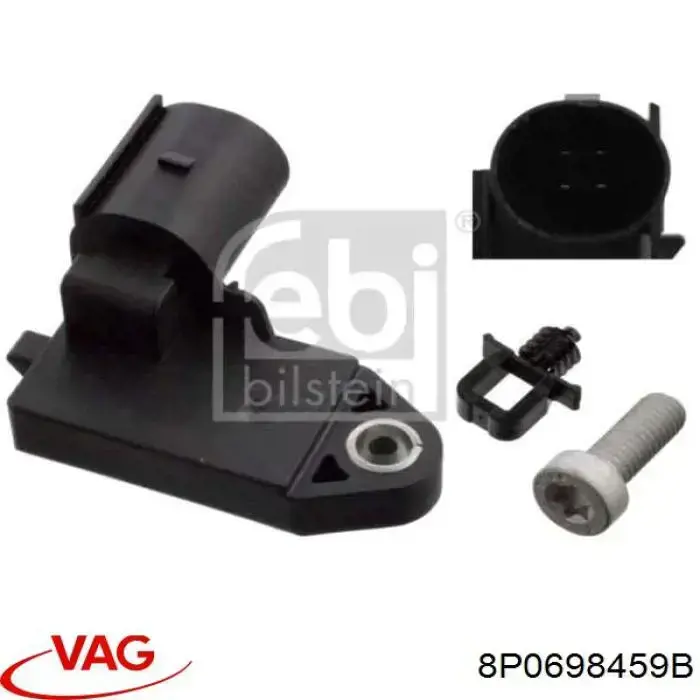 Czujnik włącznika świała stop 8P0698459B VAG