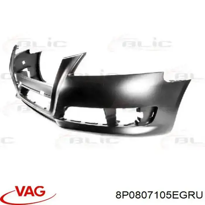 Zderzak przedni VAG 8P0807105EGRU cena, od 335,08 USD