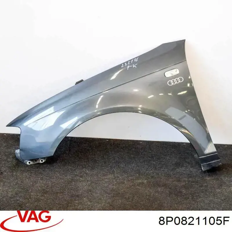 Błotnik przedni lewy Audi A3 hatchback (8P1) (2003 - 2012) cena, od 136,62 USD