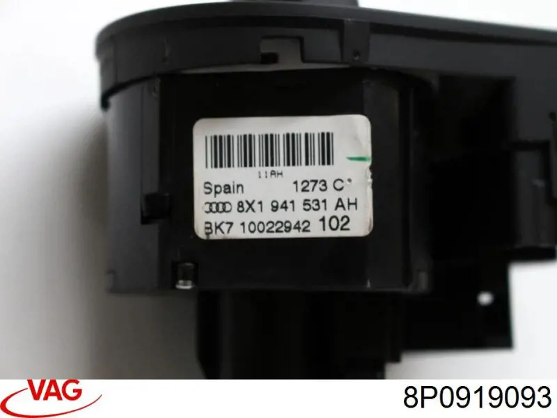 Do koszyka 8P0919093 VAG Regulator podświetlenia deski rozdzielczej