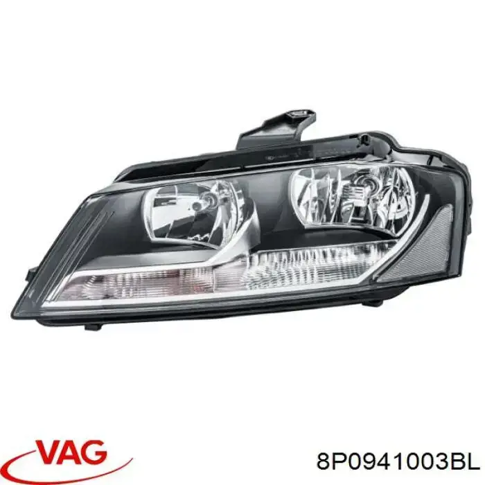 Reflektor lewy VAG 8P0941003BL cena, od 381,10 USD