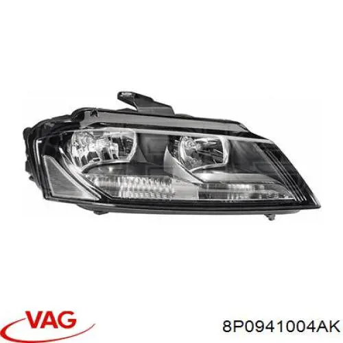 Reflektor prawy VAG 8P0941004AK cena, od 584,34 USD