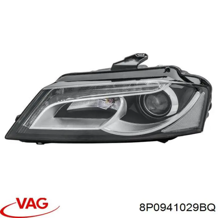 Reflektor lewy VAG 8P0941029BQ cena, od 506,35 USD