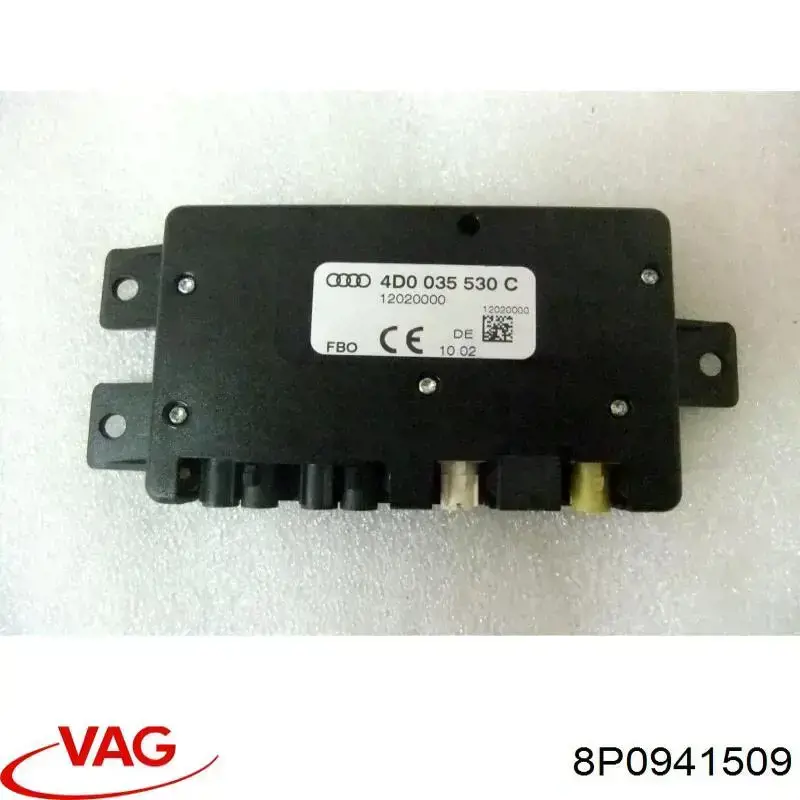 Do koszyka Przycisk włączania światła awaryjnego Audi A3  8P1