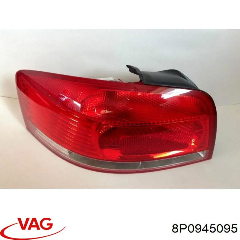 Lampa zespolona tylna lewa zewnętrzna VAG 8P0945095 cena, od 81,72 USD