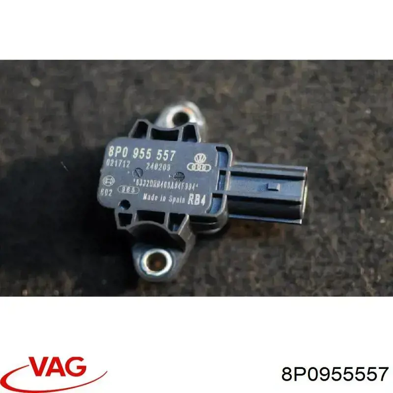8P0955557 VAG Czujnik AIRBAG przedni