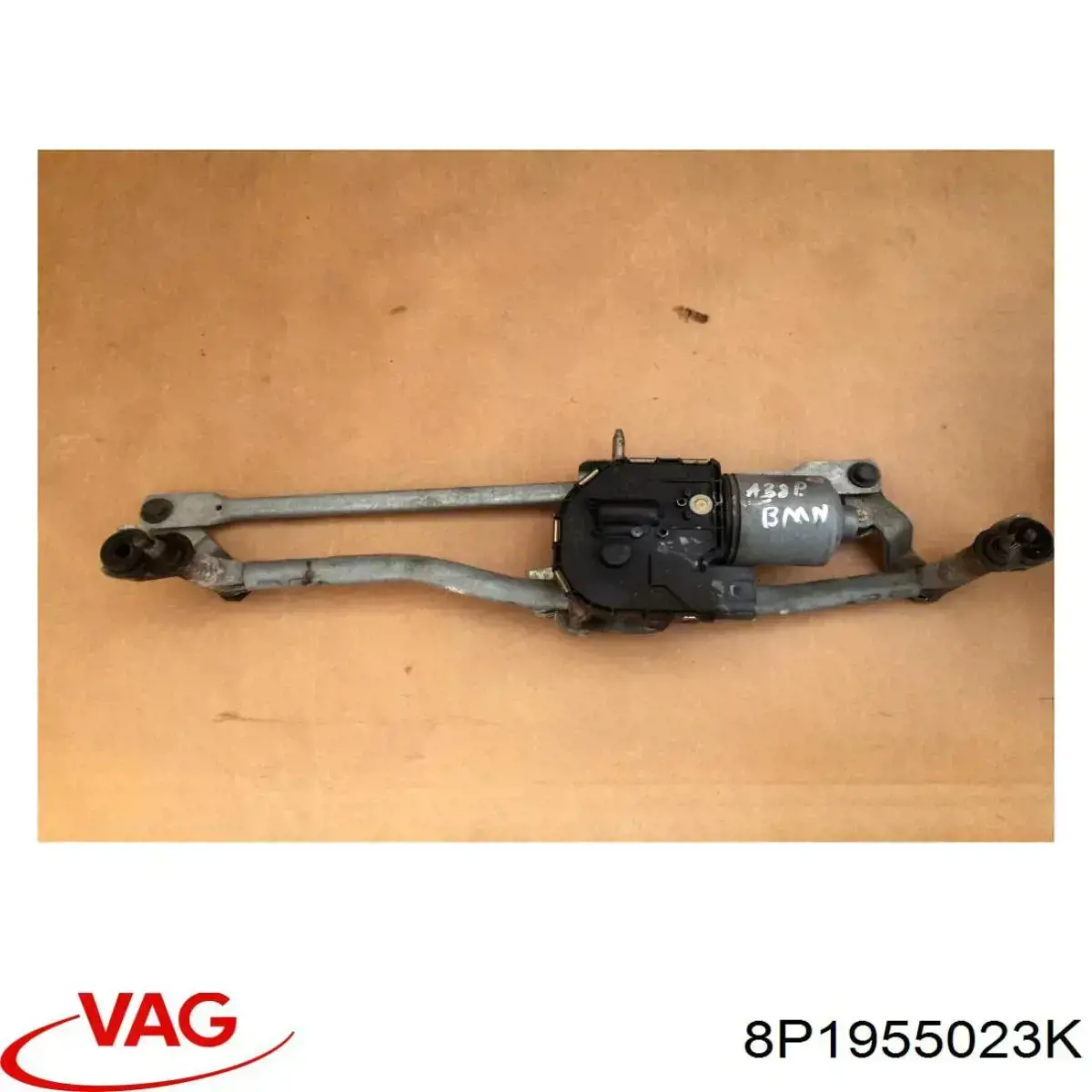 Do koszyka Mechanizm wycieraczek Audi A3  8P1