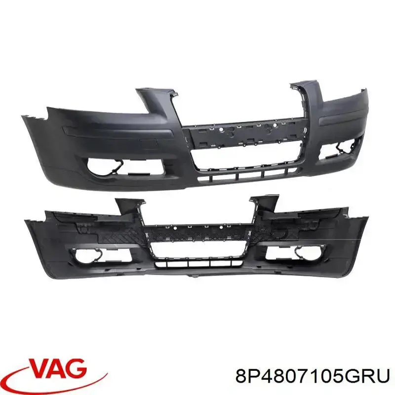 Zderzak przedni Audi A3 hatchback (8P1) (2003 - 2012) cena, od 166,41 USD