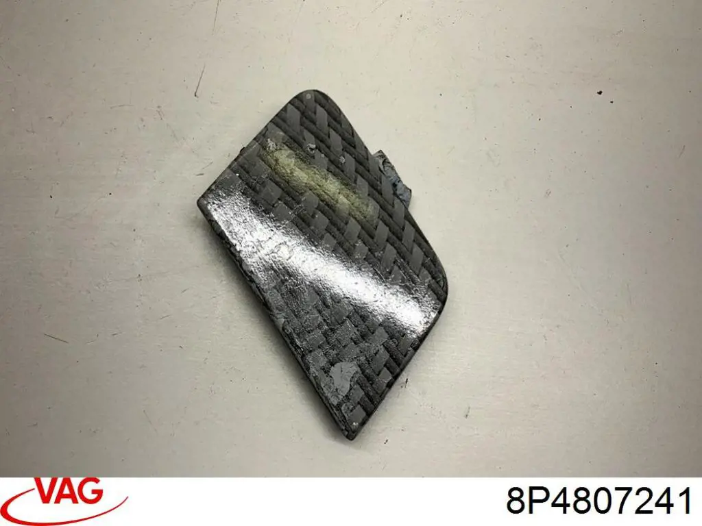Zaślepka haku holowniczego zderzaka przednia VAG 8P4807241 cena, od 7,07 USD
