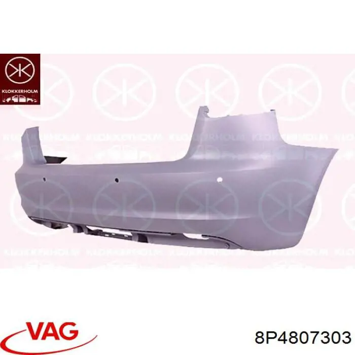 Zderzak tylny VAG 8P4807303 cena, od 243,58 USD