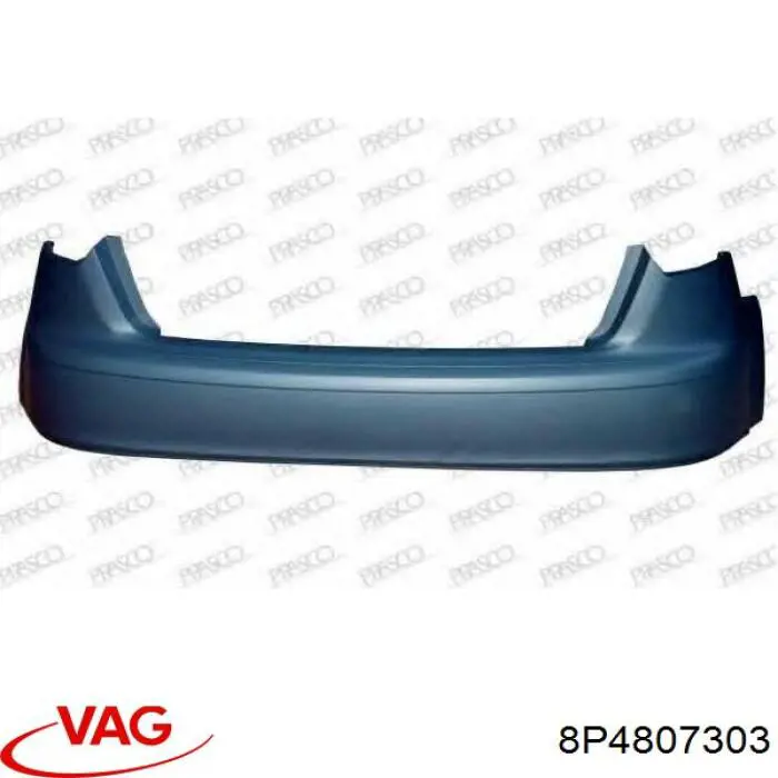 Zderzak tylny VAG 8P4807303GRU cena, od 245,17 USD