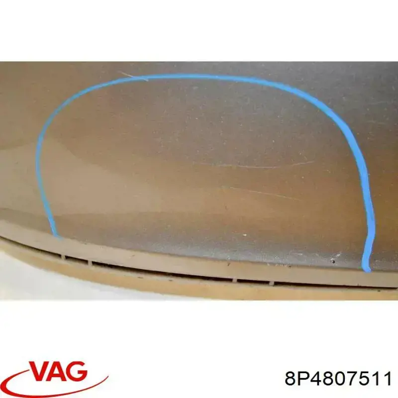 Zderzak tylny VAG 8P4807511 cena, od 228,14 USD