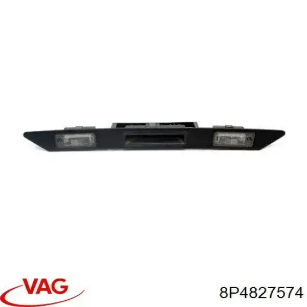 Do koszyka 8P4827574 VAG Nakładka klapy bagażnika