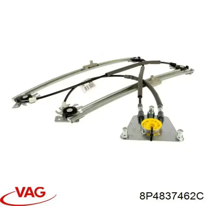 8P4837462C VAG Mechanizm podnoszenia szyby drzwi przednich prawych