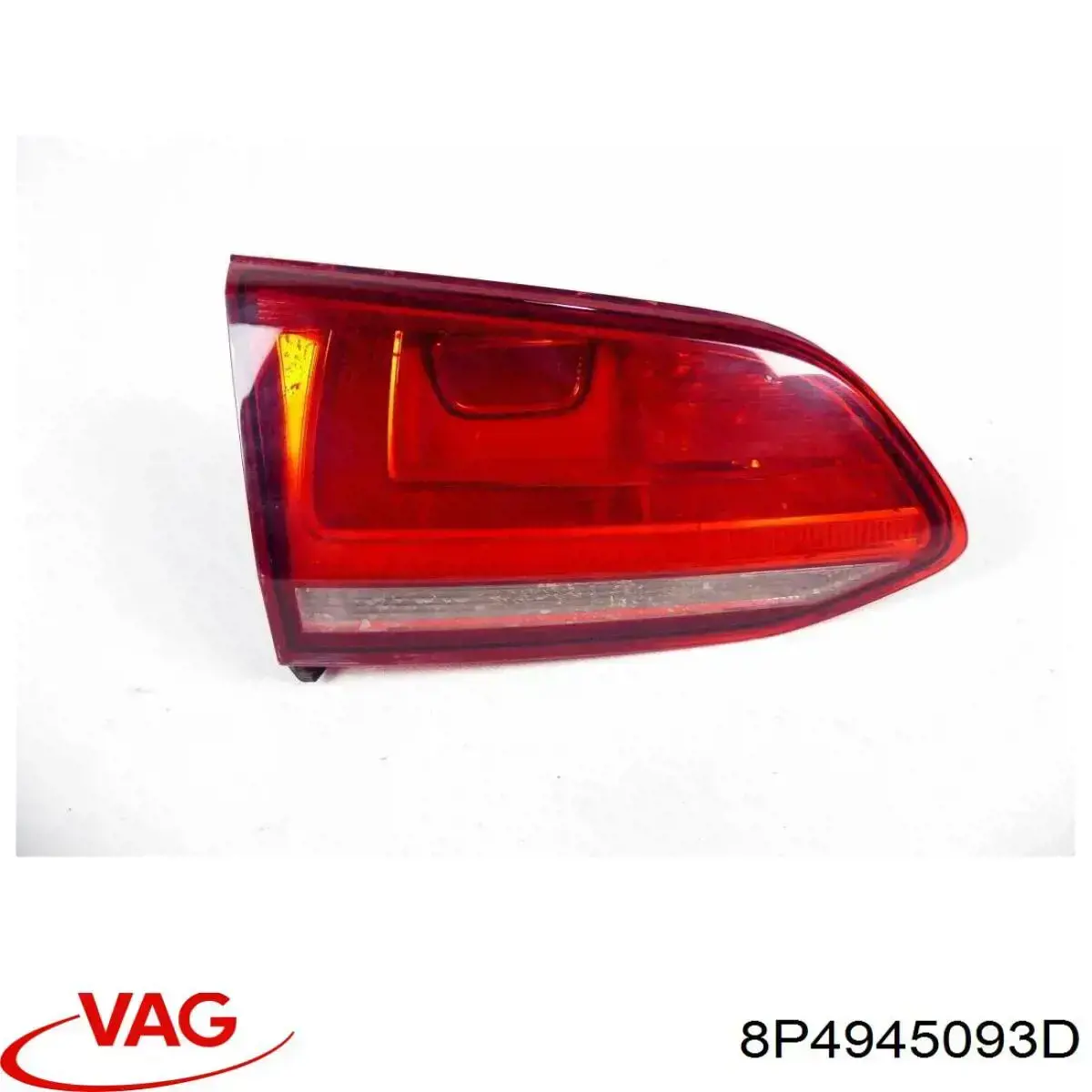 Lampa zespolona tylna lewa wewnętrzna VAG 8P4945093D cena, od 73,21 USD