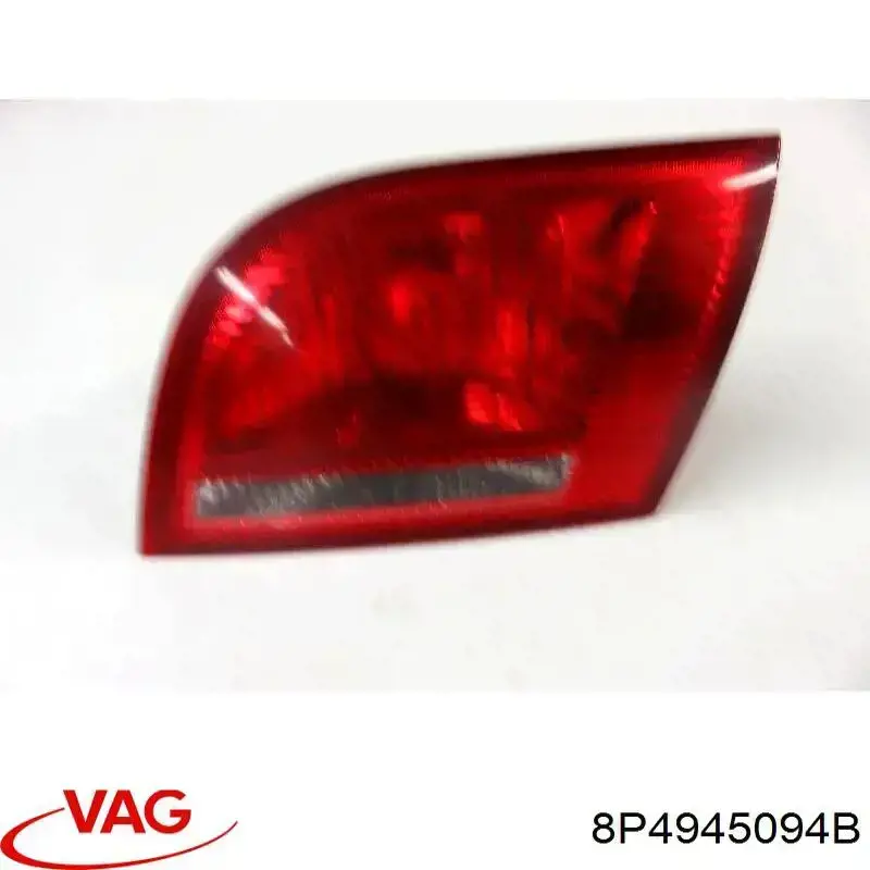 Lampa zespolona tylna prawa wewnętrzna VAG 8P4945094B cena, od 52,85 USD