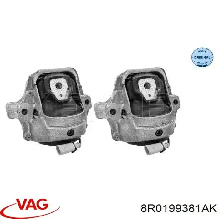 Poduszka (podpora) silnika prawa 8R0199381AK VAG