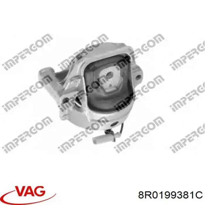 Poduszka (podpora) silnika lewa 8R0199381C VAG