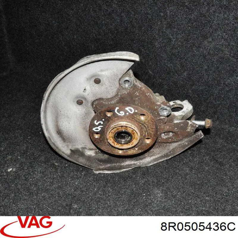 8R0505436C VAG Czop (zwrotnica) tylny prawy