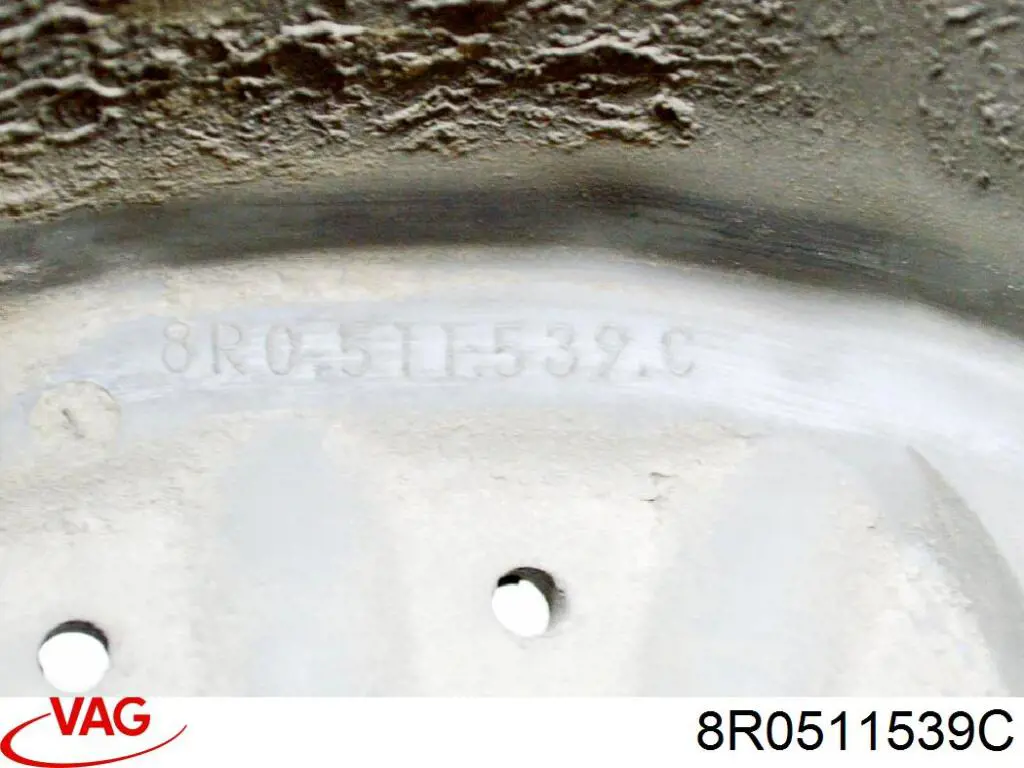 Do koszyka 8R0511539D VAG Ochrona tylnego amortyzatora