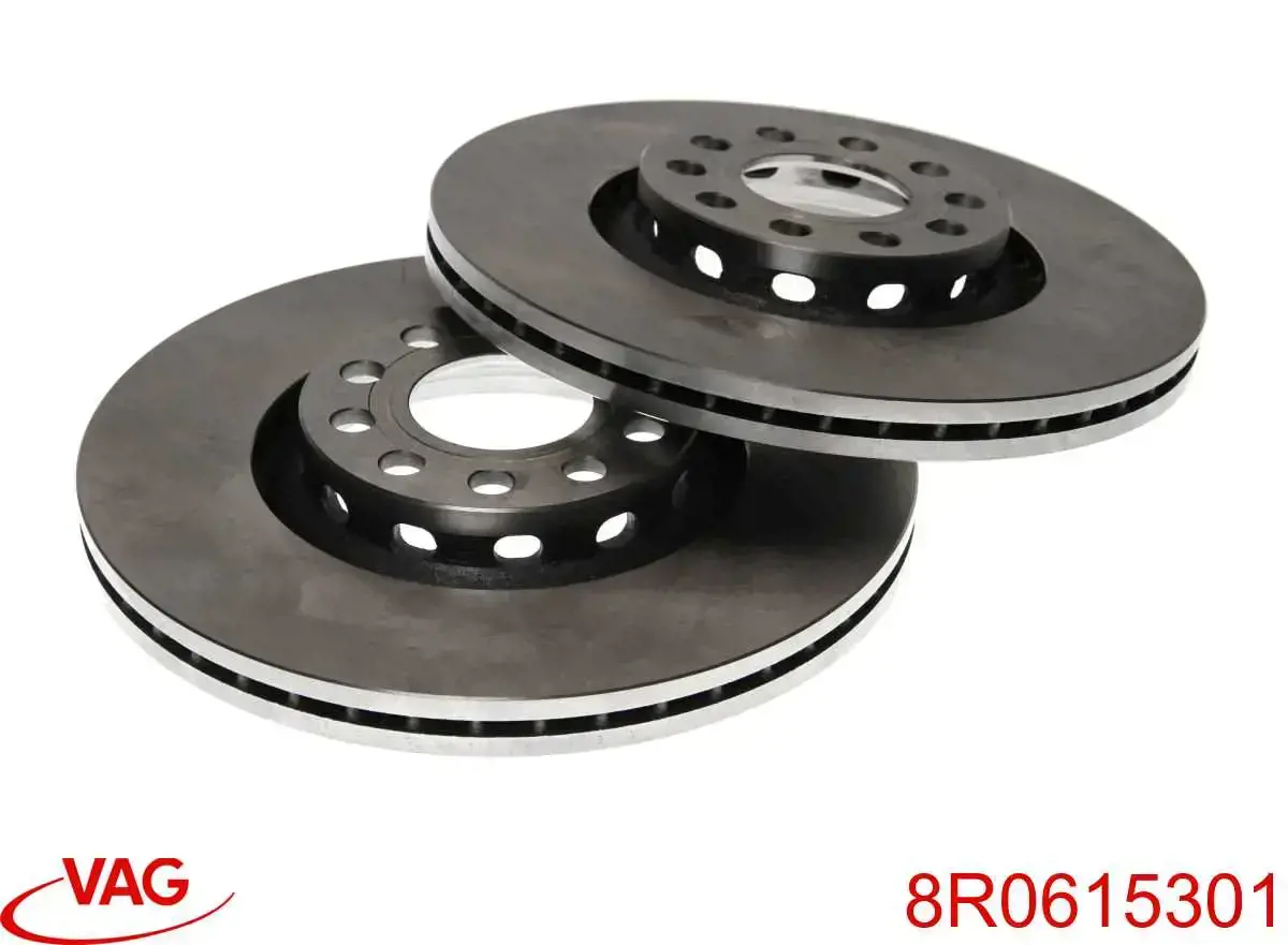 Tarcza hamulcowa przednia VAG 8R0615301 cena, od 111,18 USD