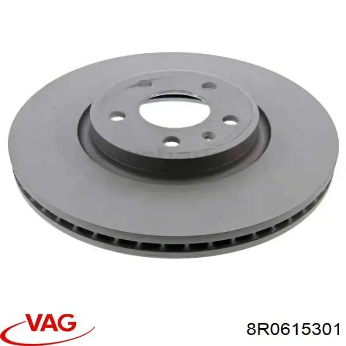 Do koszyka 8R0615301 VAG Tarcza hamulcowa przednia