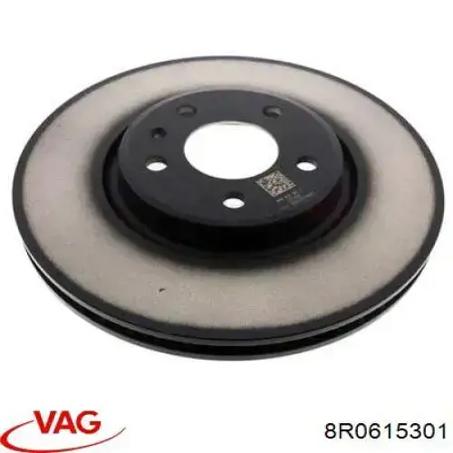 Tarcza hamulcowa przednia 8R0615301 VAG