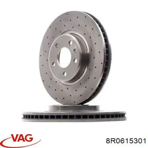 Tarcza hamulcowa przednia VAG 8R0615301