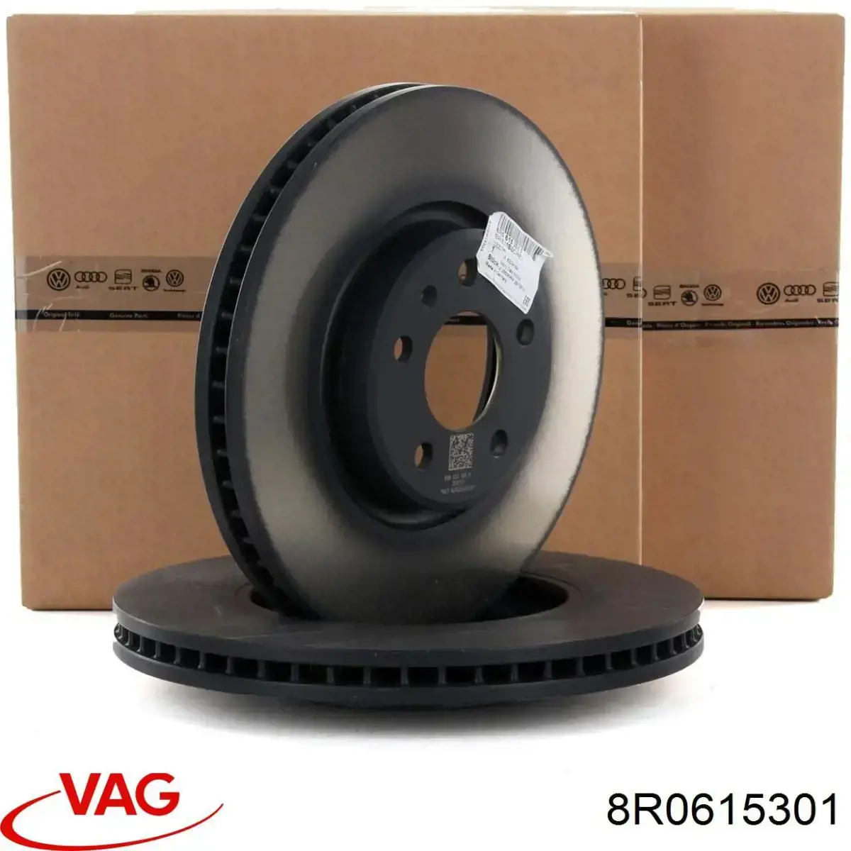 Tarcza hamulcowa przednia VAG 8R0615301 cena, od 111,18 USD