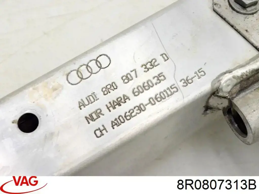 8R0807313B VAG Wzmocnienie zderzaka tylnego