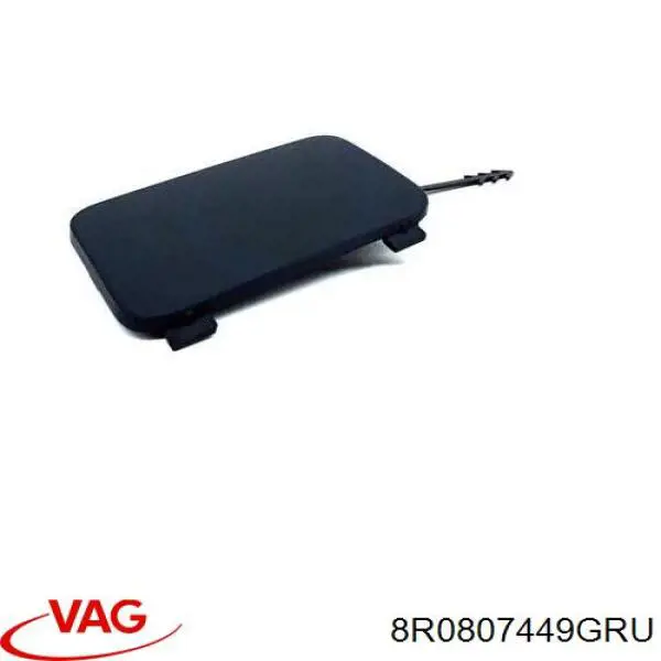 8R0807449GRU VAG Zaślepka haku holowniczego zderzaka przednia