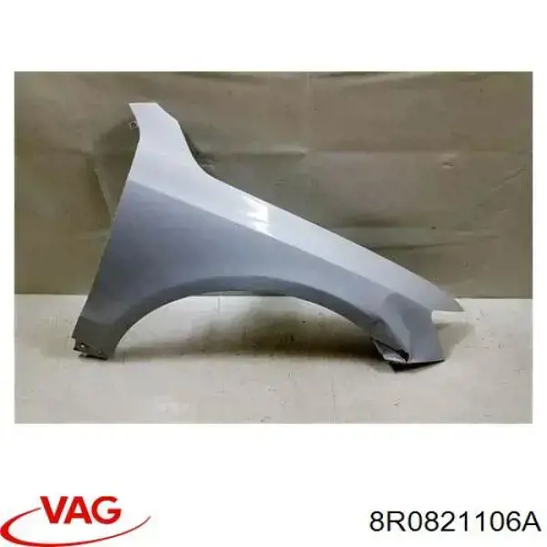 Błotnik przedni prawy VAG 8R0821106A cena, od 91,04 USD