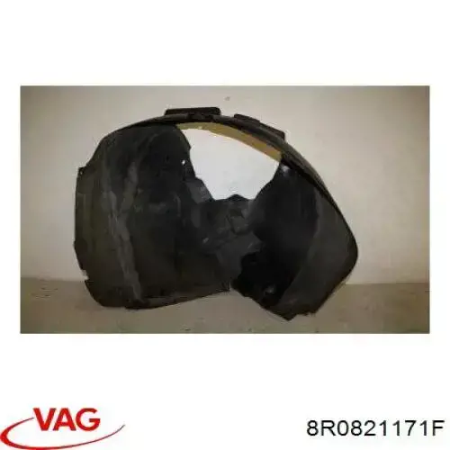 Nadkole błotnika przedniego lewe VAG 8R0821171F cena, od 26,34 USD
