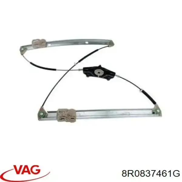 Mechanizm podnoszenia szyby drzwi przednich lewych VAG 8R0837461G cena, od 56,18 USD