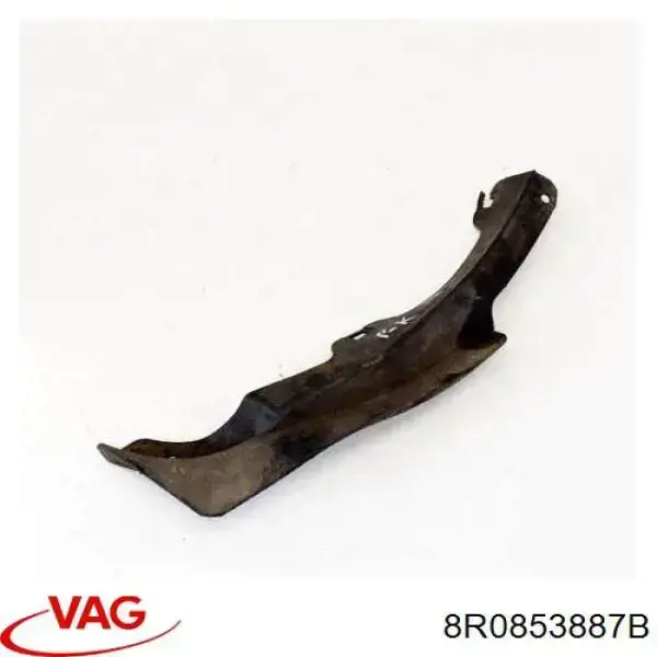 Spojler zderzaka przedniego lewy VAG 8R0853887B cena, od 17,01 USD