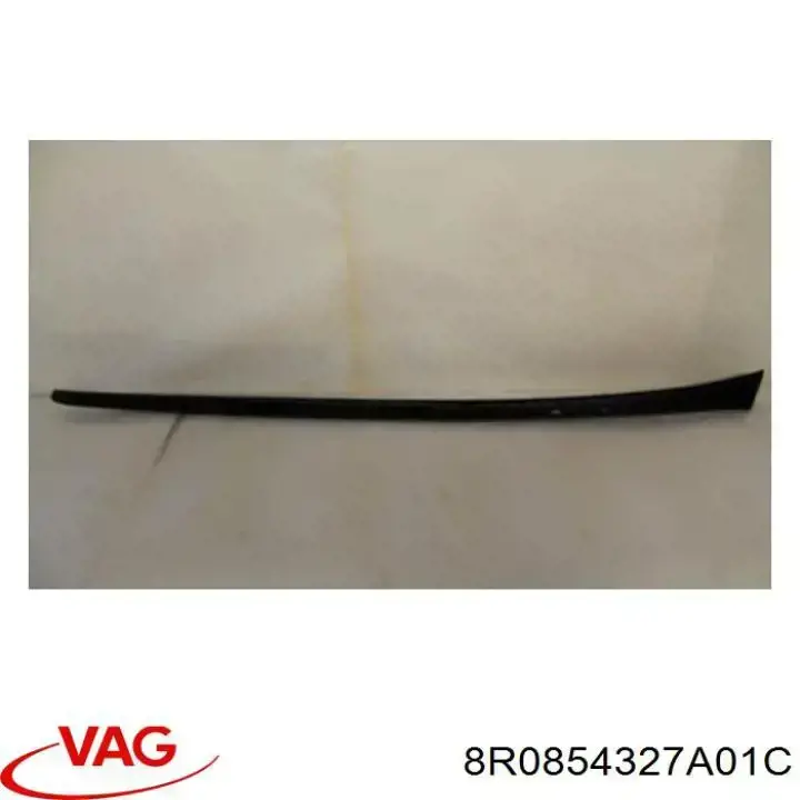Listwa ochronna szyby przedniej lewa VAG 8R0854327A01C cena, od 23,53 USD