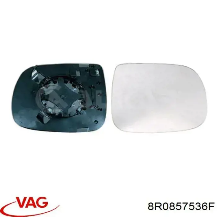 8R0857536F VAG Wkład lusterka wstecznego prawego