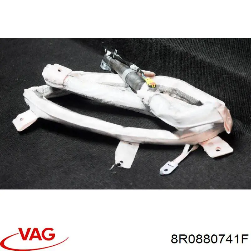Poduszka powietrzna (AIRBAG) kurtyna boczna lewa VAG 8R0880741L cena, od 223,04 USD