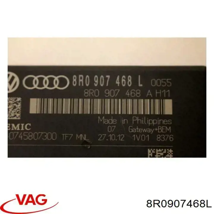 Moduł "Interfejs diagnostyczny" VAG 8R0907468L cena, od 62,99 USD