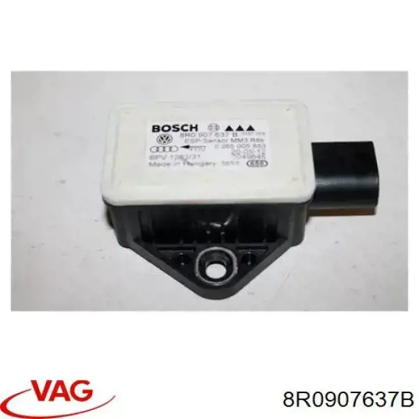 8R0907637B VAG Czujnik przyśpieszenia poprzecznego (ESP)