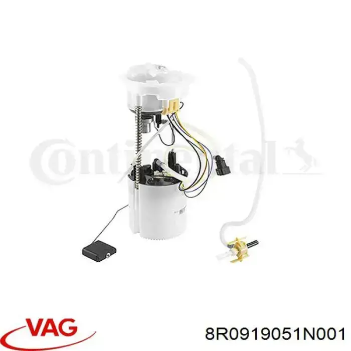 Moduł pompy paliwowej z czujnikiem poziomu paliwa VAG 8R0919051N001 cena, od 134,60 USD