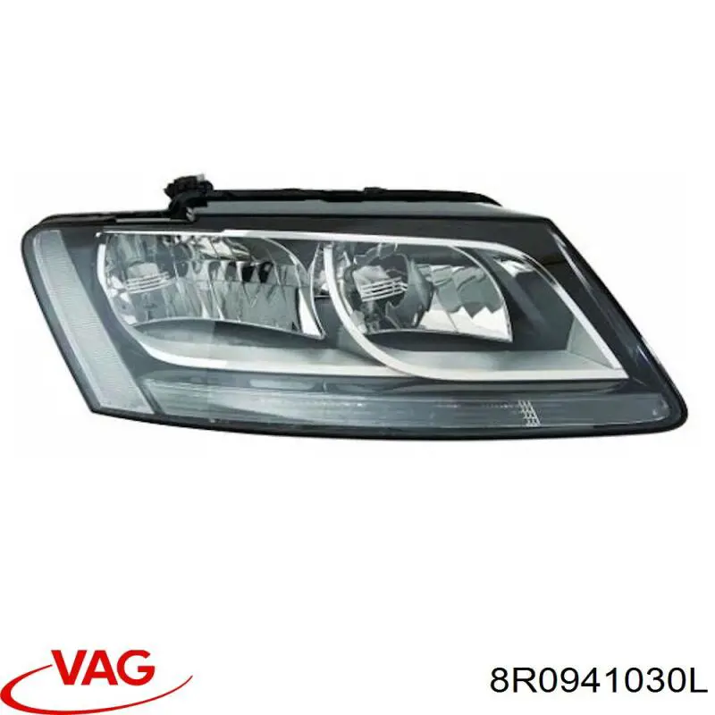 Reflektor prawy VAG 8R0941030L cena, od 205,70 USD