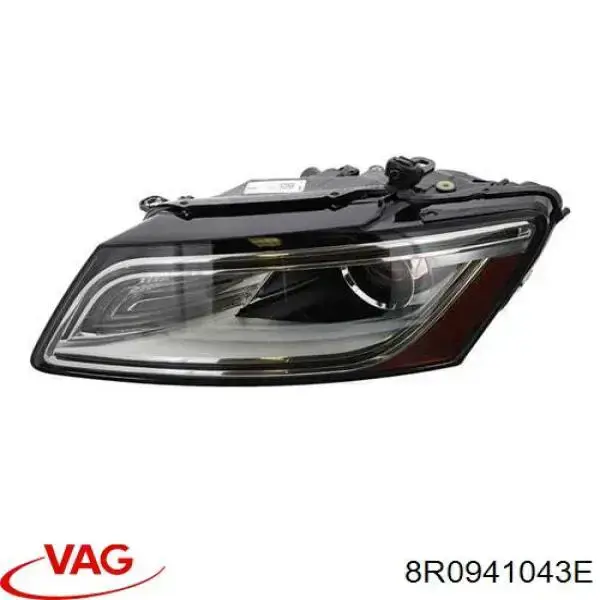 Reflektor lewy VAG 8R0941043E cena, od 596,04 USD