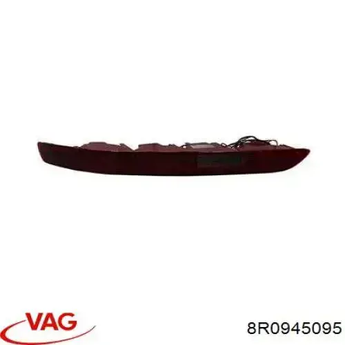 Lampa zespolona zderzaka tylnego lewa VAG 8R0945095 cena, od 91,70 USD