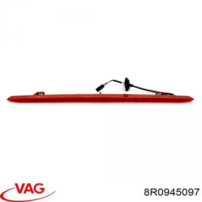 Lampa stop tylna dodatkowa VAG 8R0945097 cena, od 66,40 USD